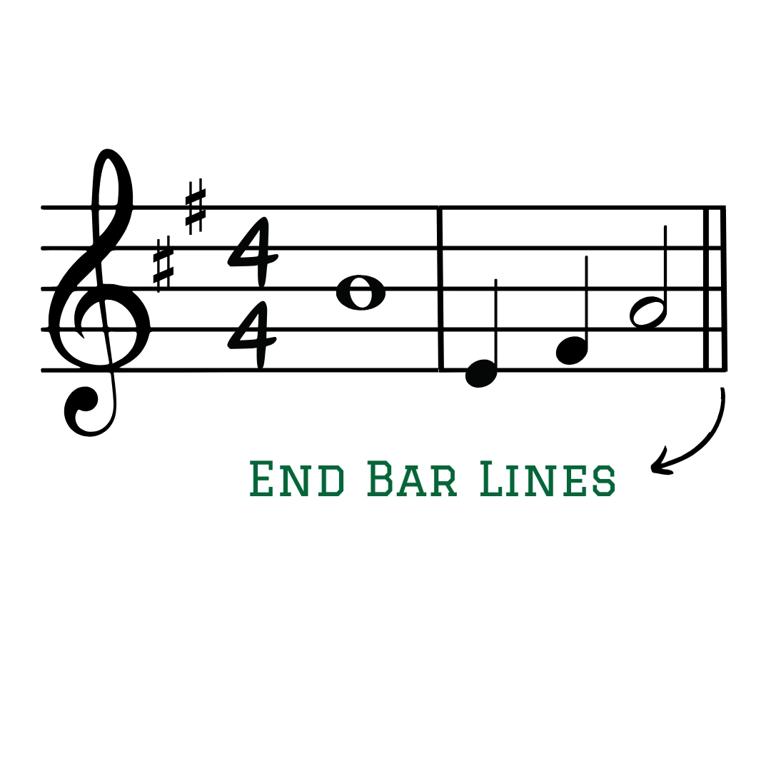 end-bar-lines-on-stave