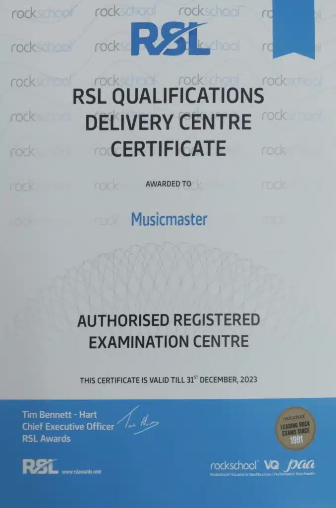 musicmaster-rsl-certificate