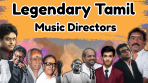 Timeline showing the golden eras of 10 legendary Indian music directors from 1940s to present