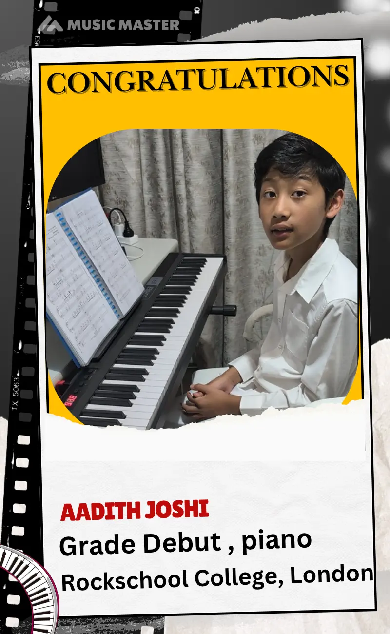 Aadith-Joshi--Grade- debut-keyboard-rockschool-college-london