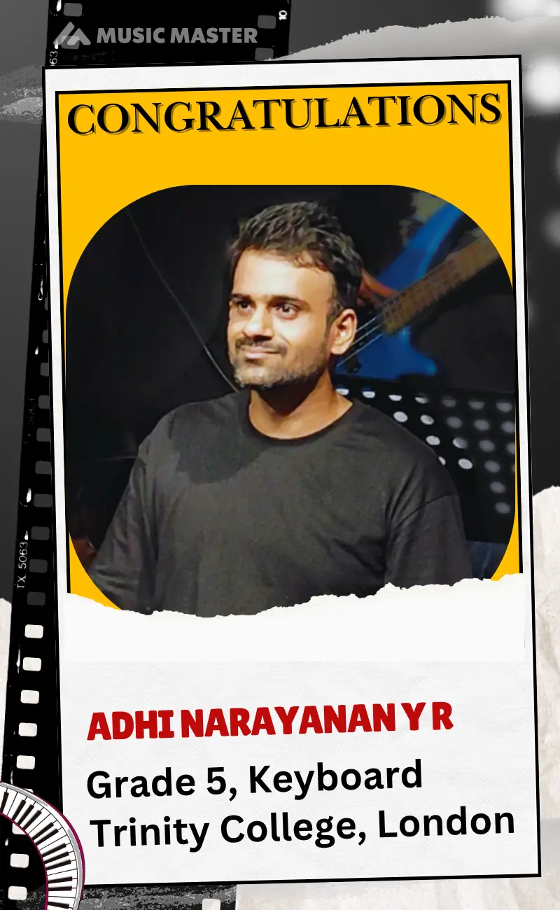 Adhi Narayanan Y R-Grade 5 - piano-Trinity-college