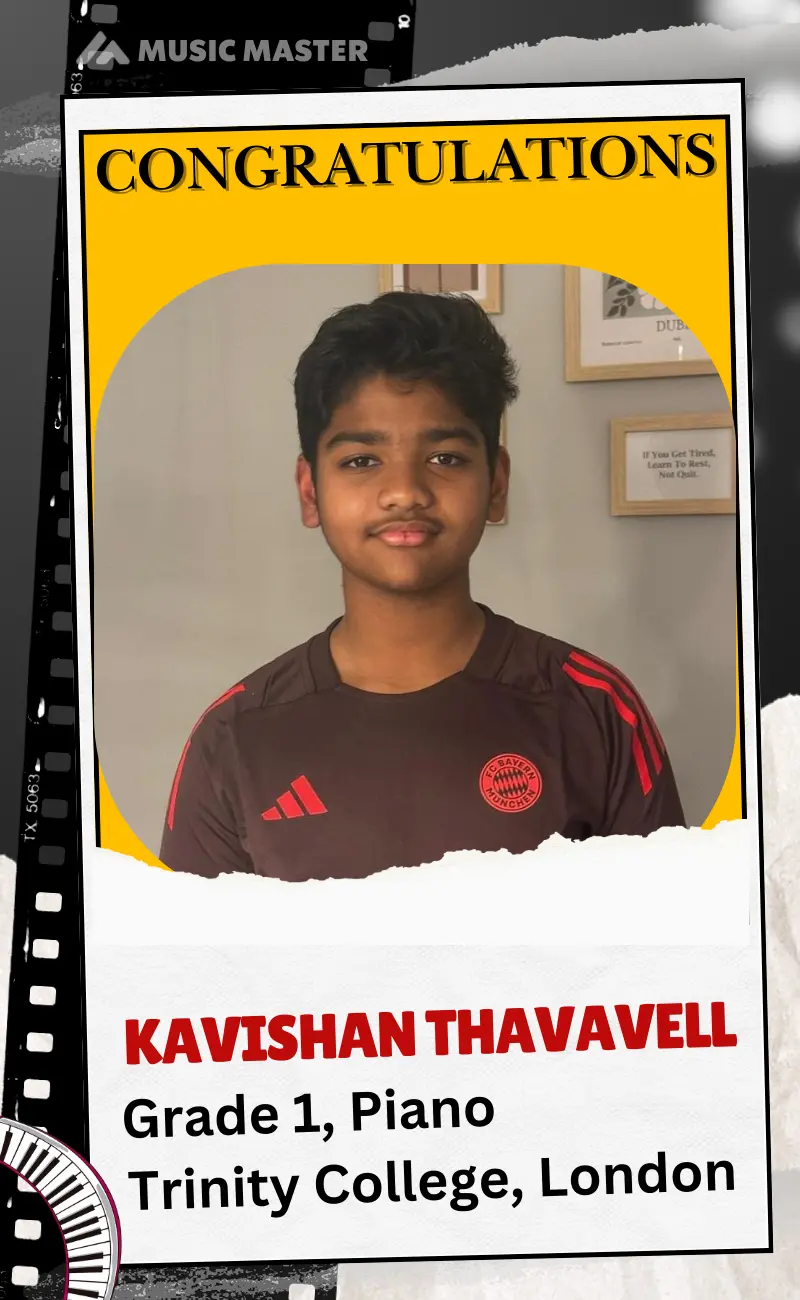 Kavishan Thavavell-Grade 1- piano-Trinity-college