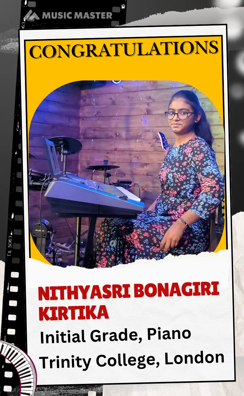 Nithyasri Bonagiri Kirtika-initial Grade - piano-Trinity-college