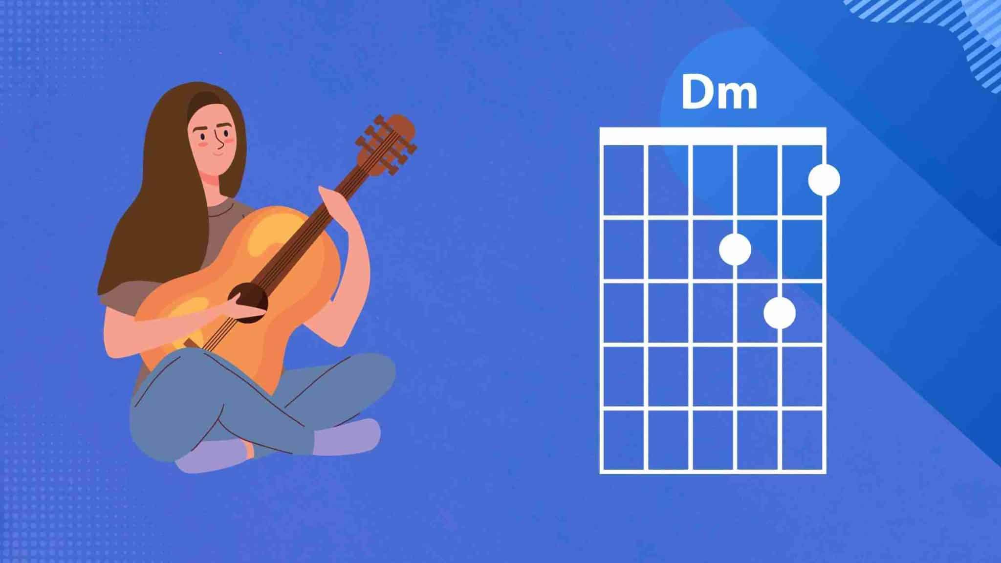 how-to-play-d-minor-chord-in-guitar